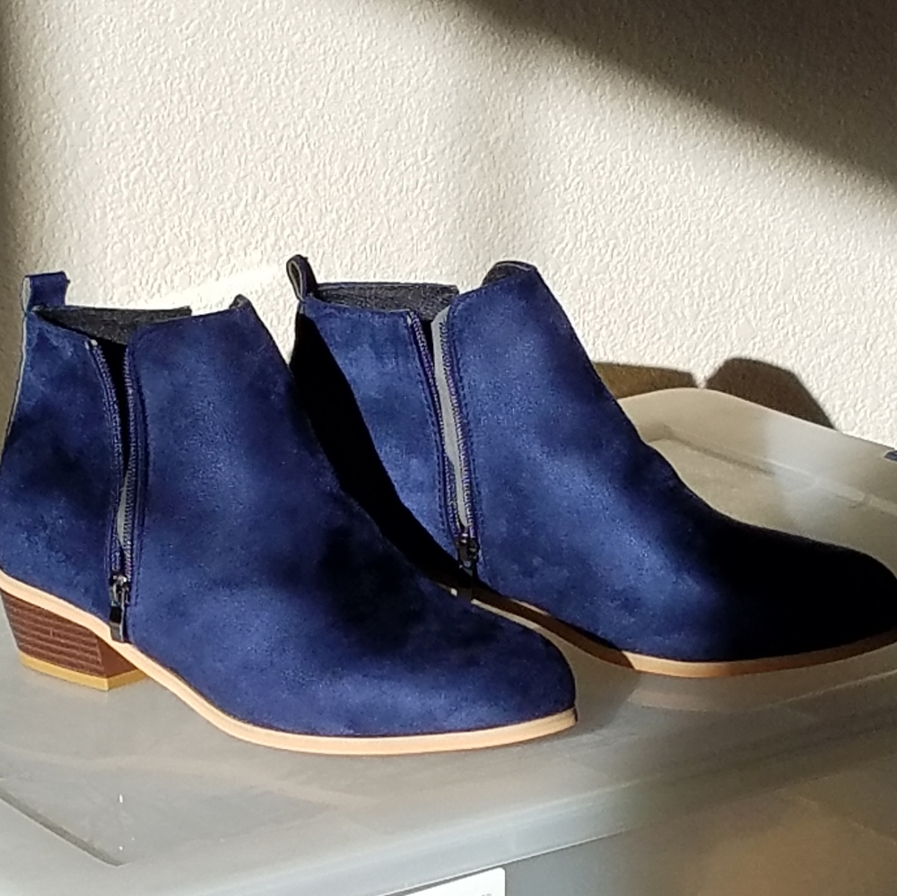 Blue Booties